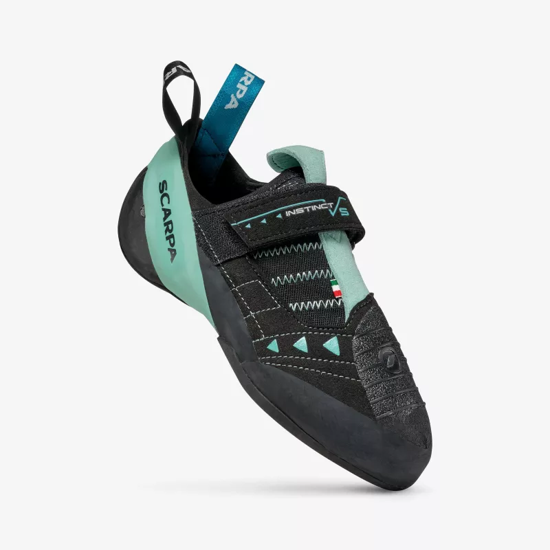 Scarpa Instinct VS Woman Klimschoenen, Zwart/Aqua, EU 35,5