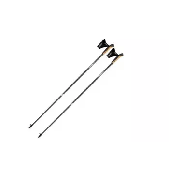 Gabel Stride X-5 nordic walking-stokken - 120 cm, carbon, zwart/rood