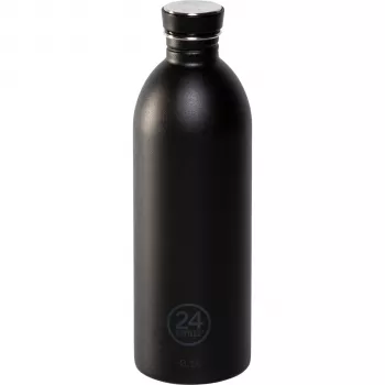 24Bottles Urban Bottle 1000 ml Tuxedo Black RVS herbruikbare waterfles