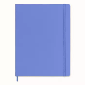Moleskine Classic Notebook Hard Cover A4 blanco Hydrangea Blue