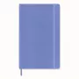 Moleskine Classic notebook large A5 gelinieerd hortensiablauw flexibele kaft