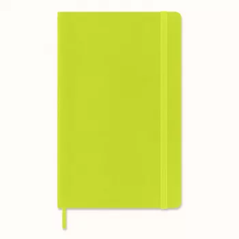 Moleskine Classic notebook large gelinieerd Myrtle Green flexibele kaft A5
