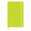 Moleskine Classic notebook large gelinieerd Myrtle Green flexibele kaft A5