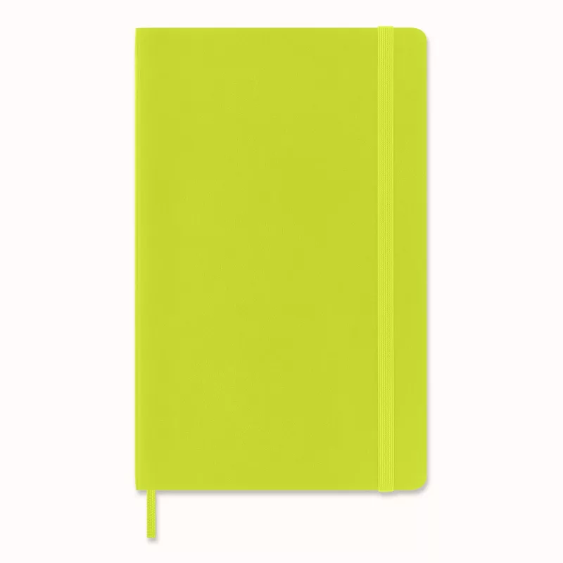 Moleskine Classic notebook large gelinieerd Myrtle Green flexibele kaft A5
