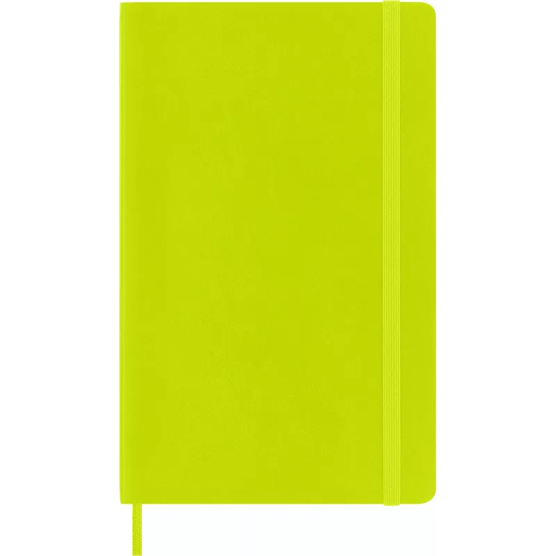 Moleskine Classic notebook large gelinieerd Myrtle Green flexibele kaft A5