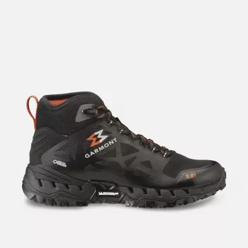 Dameswandelschoenen Garmont zwart/rood
