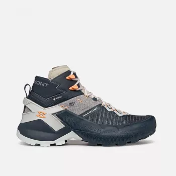 Garmont 9.81 Onyx Mid GTX dames-wandelschoenen - Nights Blue/Lunar Grey, EU 37,5