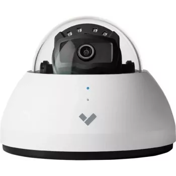Verkada CD42 netwerkbeveiligingscamera - dome - binnen - vandalismebestendig - kleur dag/nacht - 5 MP - 2688 x 1944 - vast diafragma - vaste brandpuntsafstand - LAN 10/100 - PoE - met 30 dagen cloudopname