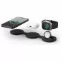 Satechi OntheGo 3-in-1 draadloze oplader met Qi2, zwart, 15W, ST-QTG31K