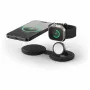 Satechi OntheGo 2-in-1 draadloze oplader met Qi2, zwart, 15W, ST-QTG21K