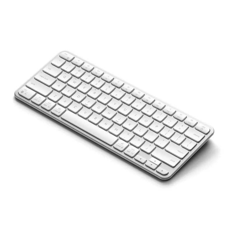 Satechi Slim EX1 Bluetooth-toetsenbord voor drie apparaten met Mac/Windows-modusschakelaar (zilver)