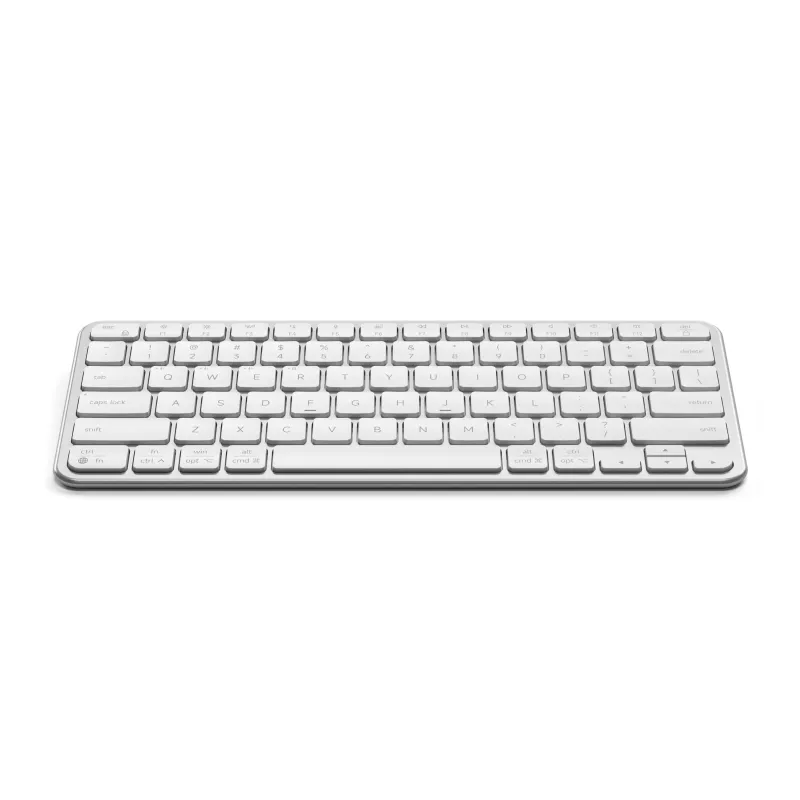 Satechi Slim EX1 Bluetooth-toetsenbord voor drie apparaten met Mac/Windows-modusschakelaar (zilver)