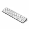 Satechi Slim EX3 draadloos Bluetooth-toetsenbord voor drie apparaten met Mac/Windows-modusschakelaar (Space Gray)