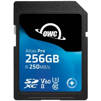 OWC Atlas Pro 256GB SDXC UHS-II V60 Mediakaart - Extended Capacity SD (SDXC)