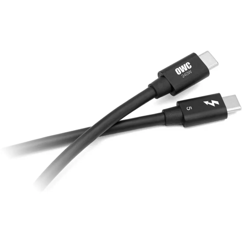 OWC 0,8 meter Thunderbolt 5 / USB-C-kabel