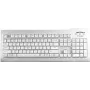 Seal Shield Silver Seal toetsenbord USB QWERTZ wit IP68 waterdicht vaatwasserbestendig
