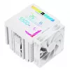 Thermalright Peerless Assassin 140 Digital White dual tower CPU-luchtkoeler, 7 heatpipes, 2x140mm PWM-ventilatoren, witte LED, Intel/AMD