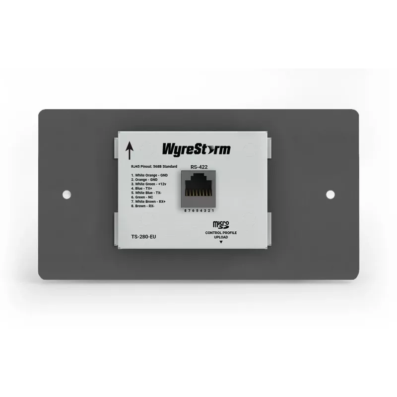 Wyrestorm TS-280-EU 2,8 inch lcd-touchpaneel - zwart