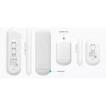 Ubiquiti NanoStation AC loco NS-5ACL - draadloos basisstation - AirMax ac - 5 GHz (5-pack)