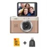 Kodak PixPro C1 digitale camera bruin + 16GB geheugenkaart