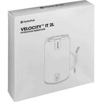 HydraPak Velocity IT 2L drinkblaas - Clear