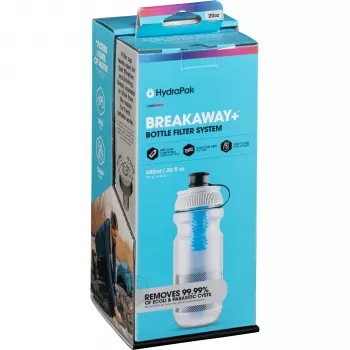 HydraPak Breakaway+ waterfles met filter 600ml