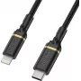 OtterBox standaard USB-C naar Lightning kabel 1m zwart shimmer MFi-gecertificeerd 60W PD