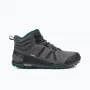 Xero Shoes Scrambler Mid II WP dames wandelschoenen - asfalt/sea moss, EU 39