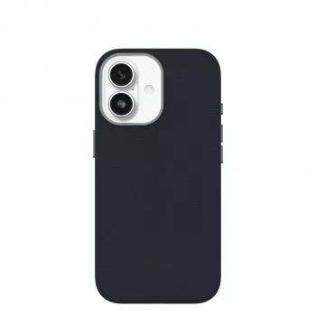 OtterBox Symmetry cactusleer Camera Control-hoes voor iPhone 17 Riverside Blue