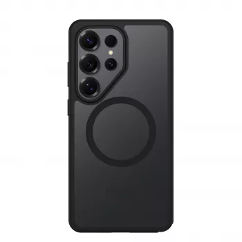 OtterBox React Magnets hoes voor Samsung Galaxy S26 Ultra, Black Crystal