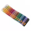JOVI Plastilina modelleerklei gemengde 15 kleuren elk 15 g
