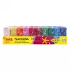 JOVI Plastilina modelleerklei, gemengde 10 kleuren, elk 150 g
