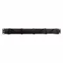 Televes UKO5R 19 inch 1U frontplaat met 5 kabeldoorvoeren, lichtgrijs