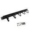 Televes UKO5R 19 inch 1U frontplaat met 5 kabeldoorvoeren, lichtgrijs