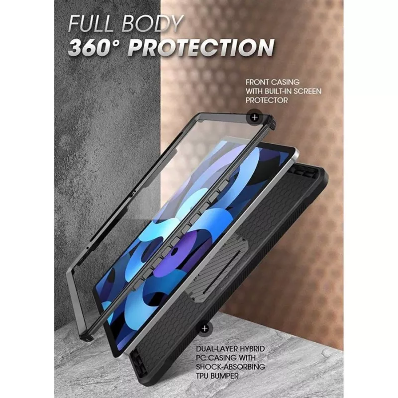 Supcase Unicorn Beetle Pro iPad 11 2025/ 10.9 2022 zwart