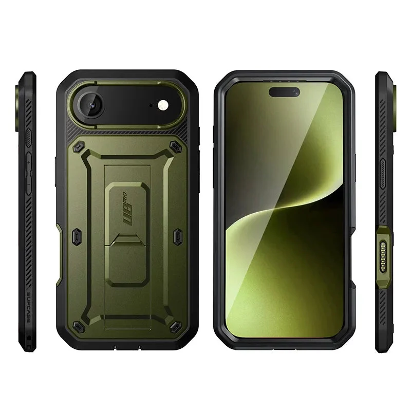 SUPCASE Unicorn Beetle PRO robuuste hoes voor Apple iPhone Air, donkergroen (Guldan)