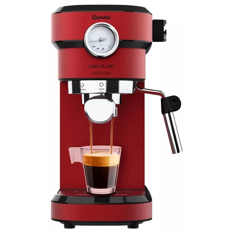 Cecotec Cafelizzia 790 Shiny Pro espressomachine, 20 bar, 1350 W, zwart