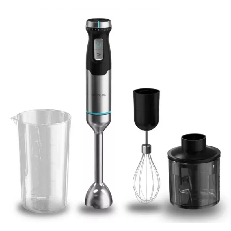 Cecotec Power Pulsar Cream&Crush Blender, zwart