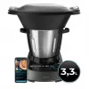 Cecotec Mambo 11090 multifunctionele keukenmachine, 1700 W, 3,3 L, roestvrij staal, Wi-Fi