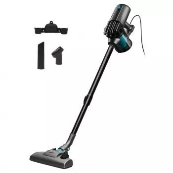 Cecotec Conga Thunderbrush 560 2-in-1 steel- & handstofzuiger, 600 W, cycloon, zakloos, snoergebonden, 6 m snoer, gemotoriseerde borstel, wit