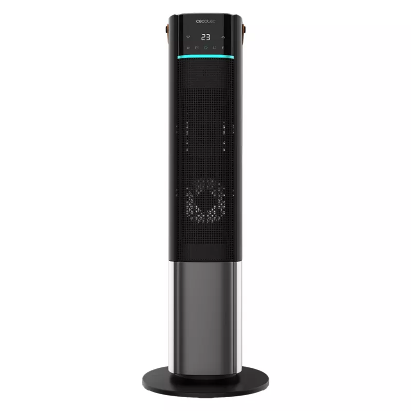 Cecotec ReadyWarm 2070 Max Ceramic Rotate Smart keramische torenkachel, 2000W, Wi-Fi, zwart