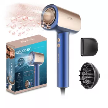 Cecotec DryGlam Nano Plasma haardroger 2200W blauw