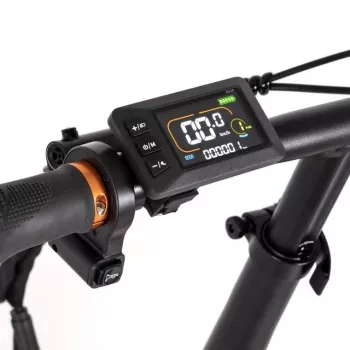 YOUIN Urban Foldable Texas II e-bike Fat 20 - oranje/zwart