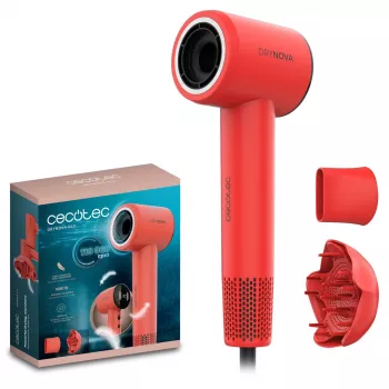 Cecotec DryNova Red Haardroger 2200W Professionele AC-motor Ionentechnologie Koudeluchtstoot