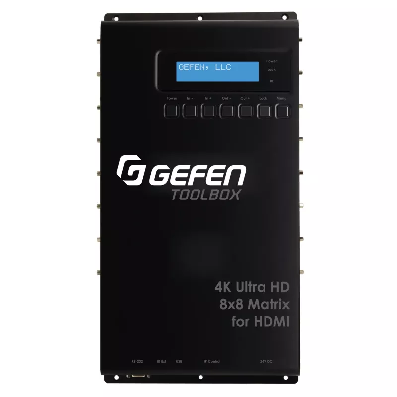 Gefen GefenToolBox 6x2 Matrix voor HDMI 4Kx2K - Video/Audio Switch