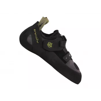 Evolv Kronos klimschoenen - zwart/olijfgroen maat 41