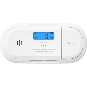 X-Sense XC04-WX koolmonoxidemelder met LCD-display, 10 jaar batterijlevensduur, UL 2034 gecertificeerd