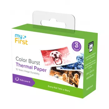 MYFIRST thermisch papier Color Burst