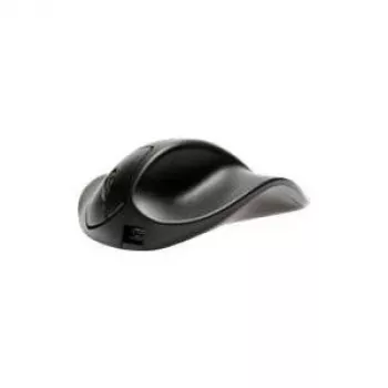 Hippus HandShoeMouse rechts medium - verticale muis - voor rechtshandigen - laser - 3 knoppen - draadloos - USB-ontvanger