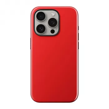 Nomad Sport Case voor iPhone 15 Pro - Night Watch Red